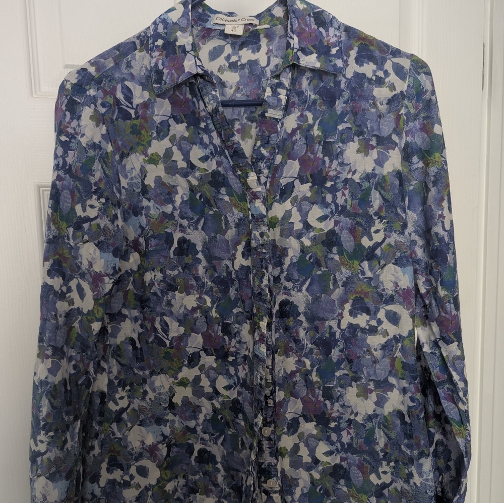 Garden fresh multi color long sleev
